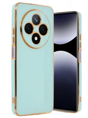 Newface Xiaomi Redmi 14C Kılıf Volet Silikon - Açık Yeşil