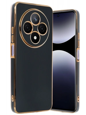 Newface Xiaomi Redmi 14C Kılıf Volet Silikon - Siyah