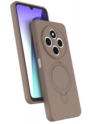 Newface Xiaomi Redmi 14C Regal Magsafe Standlı Kapak - Çöl Titanyum