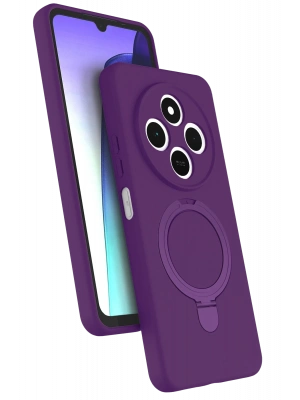 Newface Xiaomi Redmi 14C Regal Magsafe Standlı Kapak - Derin Mor