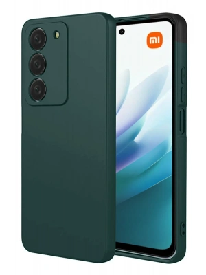 Newface Xiaomi Redmi 15 4G First Silikon - Koyu Yeşil