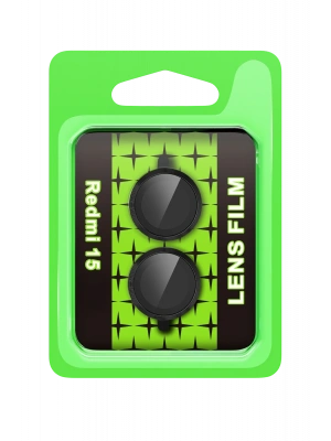 Newface Xiaomi Redmi 15 4G Raze Metal Kamera Lens - Siyah