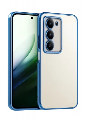 Newface Xiaomi Redmi 15 4G Razer Lensli Silikon - Açık Mavi