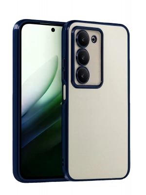 Newface Xiaomi Redmi 15 4G Razer Lensli Silikon - Lacivert