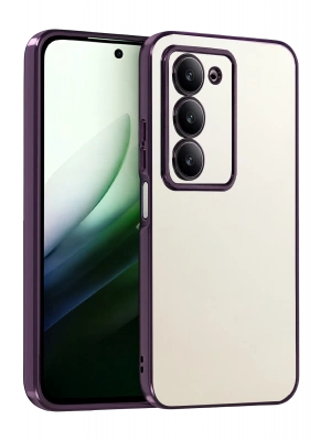 Newface Xiaomi Redmi 15 4G Razer Lensli Silikon - Mor