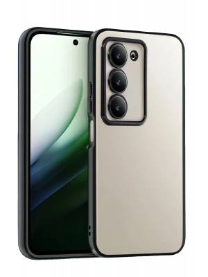 Newface Xiaomi Redmi 15 4G Razer Lensli Silikon - Siyah