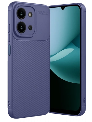 Newface Xiaomi Redmi 15C 4G Auto Focus Karbon Kapak - Lacivert