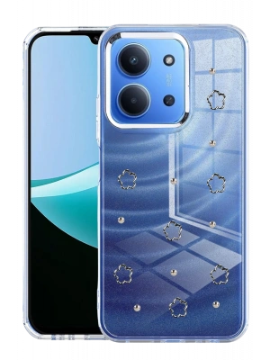 Newface Xiaomi Redmi 15C 4G Fiyonk Desenli Kapak - Desen 2