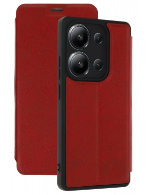 Newface Xiaomi Redmi 15C 4G Flip Cover - Kırmızı