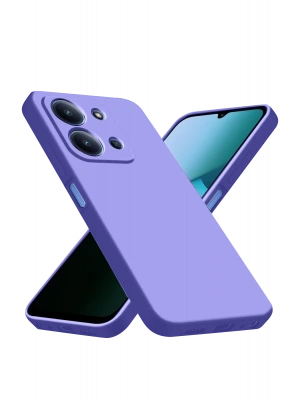 Newface Xiaomi Redmi 15C 4G Nano içi Kadife Silikon - Lila