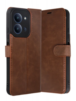 Newface Xiaomi Redmi 15C 4G Trend S Plus Kapaklı Kılıf - Taba