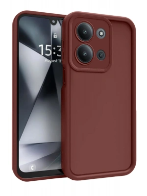 Newface Xiaomi Redmi 15C 4G Viera Silikon - Bordo