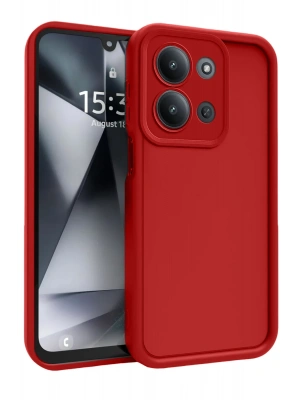 Newface Xiaomi Redmi 15C 4G Viera Silikon - Kırmızı