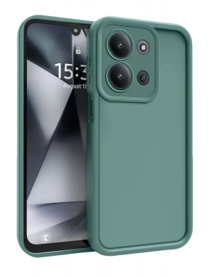 Newface Xiaomi Redmi 15C 4G Viera Silikon - Koyu Yeşil
