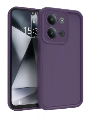 Newface Xiaomi Redmi 15C 4G Viera Silikon - Mürdüm