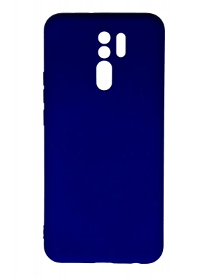 Newface Xiaomi Redmi 9 Kılıf Nano içi Kadife Silikon - Lacivert