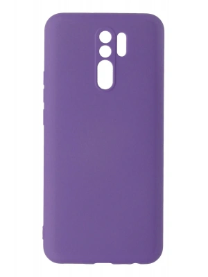 Newface Xiaomi Redmi 9 Kılıf Nano içi Kadife Silikon - Mor