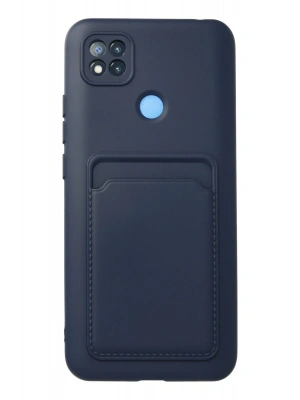 Newface Xiaomi Redmi 9C Kılıf Kelvin Kartvizitli Silikon - Lacivert