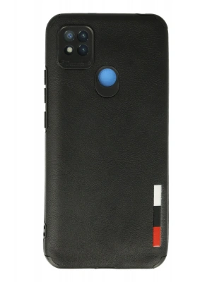 Newface Xiaomi Redmi 9C Kılıf Loop Deri Silikon - Siyah