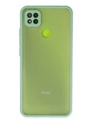 Newface Xiaomi Redmi 9C Kılıf Montreal Silikon Kapak - Turkuaz