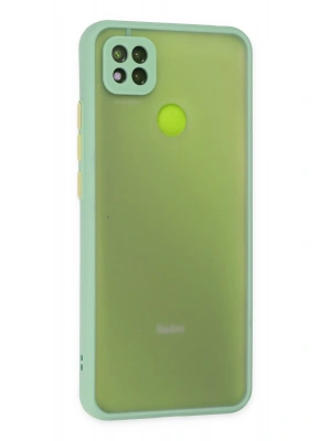 Newface Xiaomi Redmi 9C Kılıf Montreal Silikon Kapak - Turkuaz