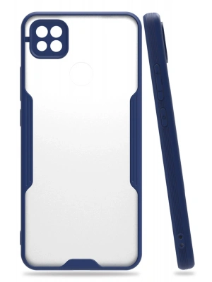 Newface Xiaomi Redmi 9C Kılıf Platin Silikon - Lacivert