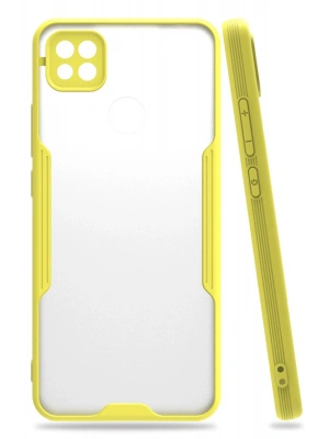 Newface Xiaomi Redmi 9C Kılıf Platin Silikon - Sarı