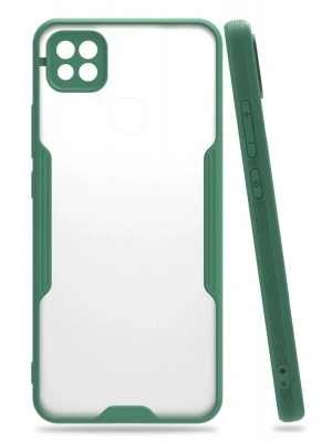 Newface Xiaomi Redmi 9C Kılıf Platin Silikon - Yeşil