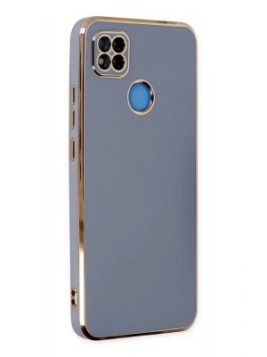 Newface Xiaomi Redmi 9C Kılıf Volet Silikon - Mavi