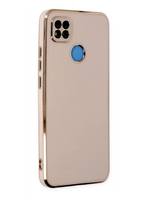 Newface Xiaomi Redmi 9C Kılıf Volet Silikon - Pembe