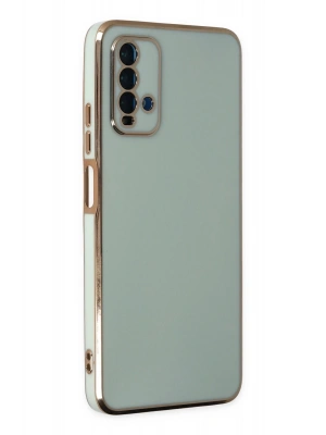 Newface Xiaomi Redmi 9T Kılıf Volet Silikon - Açık Yeşil