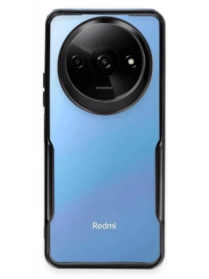 Newface Xiaomi Redmi A3 4G Kılıf Boyi Silikon Kapak - Siyah