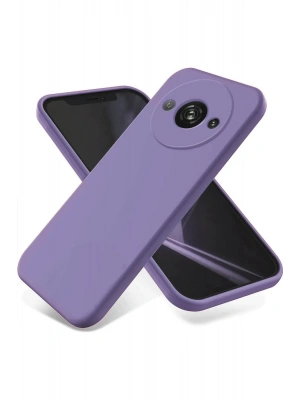 Newface Xiaomi Redmi A3 4G Kılıf First Silikon - Lila