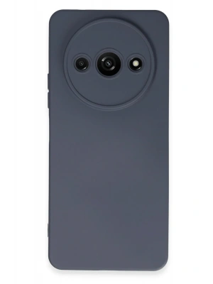 Newface Xiaomi Redmi A3 4G Kılıf Nano içi Kadife Silikon - Gri