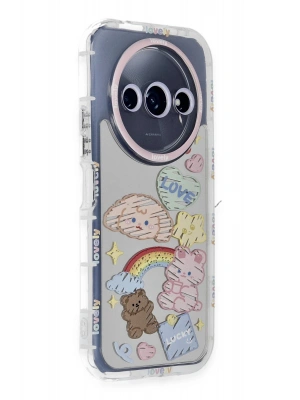 Newface Xiaomi Redmi A3 4G Kılıf Reflexion Desenli Kapak - Desen 4