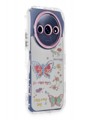 Newface Xiaomi Redmi A3 4G Kılıf Reflexion Desenli Kapak - Desen 8