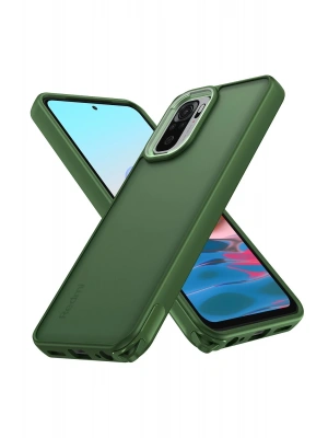 Newface Xiaomi Redmi Note 10 Kılıf Elegant Kapak - Yeşil