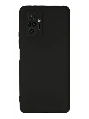 Newface Xiaomi Redmi Note 10 Pro Kılıf First Silikon - Siyah
