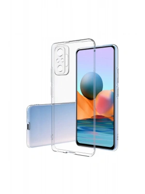 Newface Xiaomi Redmi Note 10 Pro Kılıf Lüx Şeffaf Silikon