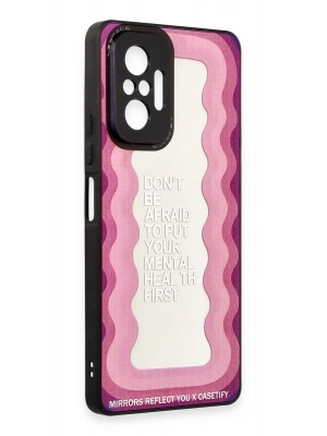 Newface Xiaomi Redmi Note 10 Pro Kılıf Mirror Desenli Kapak - Mirror - 11