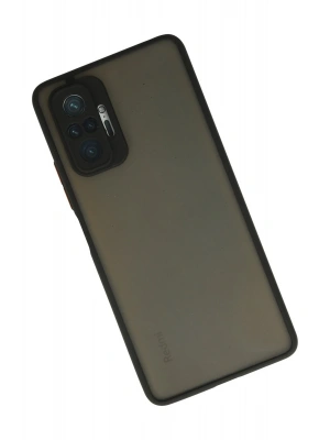 Newface Xiaomi Redmi Note 10 Pro Kılıf Montreal Silikon Kapak - Siyah