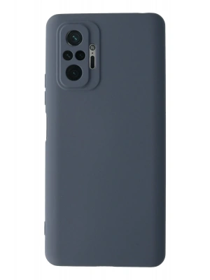 Newface Xiaomi Redmi Note 10 Pro Kılıf Nano içi Kadife Silikon - Gri