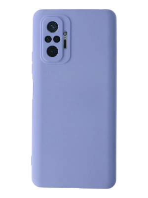 Newface Xiaomi Redmi Note 10 Pro Kılıf Nano içi Kadife Silikon - Lila