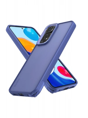 Newface Xiaomi Redmi Note 11 Kılıf Elegant Kapak - Açık Mavi