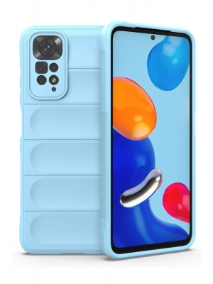 Newface Xiaomi Redmi Note 11 Kılıf Optimum Silikon - Sky Blue