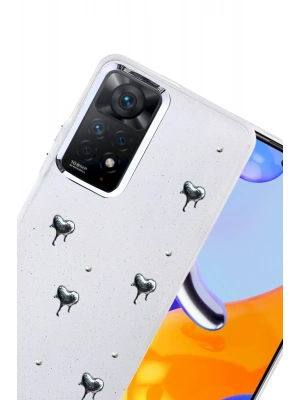 Newface Xiaomi Redmi Note 11 Pro Fiyonk Desenli Kapak - Desen 1