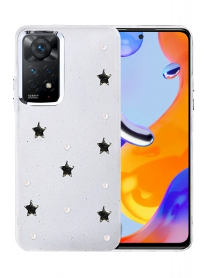 Newface Xiaomi Redmi Note 11 Pro Fiyonk Desenli Kapak - Desen 7