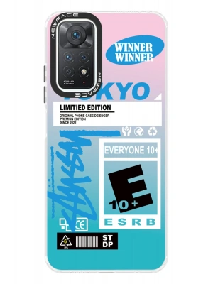 Newface Xiaomi Redmi Note 11 Pro Kılıf Estoril Desenli Kapak - Estoril - 1