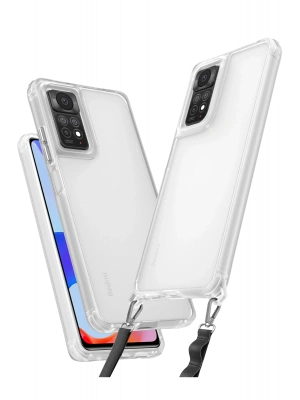 Newface Xiaomi Redmi Note 11 Pro Kılıf Penta Silikon Kılıf - Şeffaf