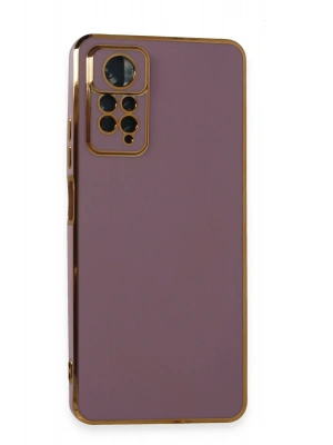 Newface Xiaomi Redmi Note 11 Pro Kılıf Volet Silikon - Mor